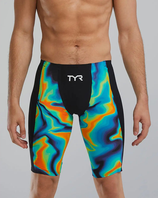 Men's Shockwave High Waist Jammer Tech Suit - Infrared