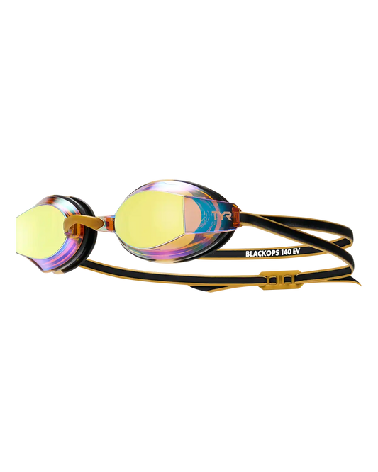 TYR x Katie Ledecky Youth Black Ops Mirrored Racing Goggles